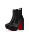 Christian Louboutin Movidastic 130 Mm À Faible Chaussures En Cuir De Veau Noir