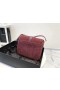 Saint Laurent Monogramme Tout Petit Cartable De Bordeaux Suede
