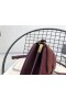 Saint Laurent Monogramme Tout Petit Cartable De Bordeaux Suede