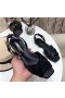Saint Laurent Tribute Sandales Plates En Cuir Noir Saint Laurent Chaussures