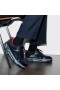 Christian Louboutin Astroloubi Espadrilles en Cuir de Veau Et Daim Caoutchouc Marine CL Chaussures