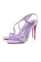 Christian Louboutin 100 mm Lil Fumée/cri Tra Fass/lin Lil Suede Sandal