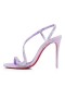 Christian Louboutin 100 mm Lil Fumée/cri Tra Fass/lin Lil Suede Sandal