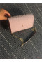 Christian Louboutin Paloma Embrayage en Cuir de Veau et de Pointes de Rose