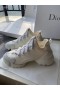 Dior D-connecter Baskets Tissu Technique Blanc