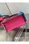 Dior Medium Livre, Le Sac Fourre-Tout Rose D-Jungle Pop Broderie