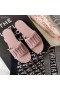 Dior Rose Logo En Cuir Sandales Plates
