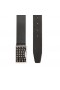 Christian Louboutin Louis Ceinture 35 mm Cuir de Veau Et de Crampons Noir