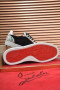 Christian Louboutin Hommes Baskets Basses en Cuir Veau Velours Multicolore