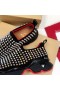 Christian Louboutin Spike Chaussette Baskets En Néoprène Noir Multicolor Pointes