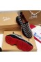 Christian Louboutin Spike Chaussette Baskets En Néoprène Noir Multicolor Pointes