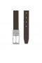 Christian Louboutin Bizzbelt Ceinture 30mm Lisse en Cuir de Veau Noir CL Ceintures