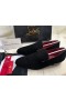 Christian Louboutin Dandyrocks Mocassins En Velours Noir Christian Louboutin Chaussures De