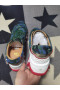 Christian Louboutin Loubishark Donna Plat Baskets Camouflage Veau Velours Multi