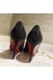 Christian Louboutin Pigalle Follies Pompes 100mm Crystal-embellished Noir