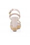 Christian Louboutin Pyraclou 110 Mm Espadrilles De Brevet En Cuir De Veau Leche Christian Louboutin Chaussures