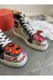 Christian Louboutin Rantus Orlato High-top Hommes Baskets Brevet Graffiti Multicolore