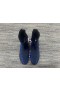 Christian Louboutin Sharky Chaussette Hommes Baskets Maille Bleu