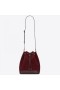 Saint Laurent Monogramme Tous Les Cours Sac Seau Bordeaux Suede Saint Laurent Sacs