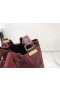 Saint Laurent Monogramme Tous Les Cours Sac Seau Bordeaux Suede Saint Laurent Sacs