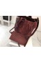 Saint Laurent Monogramme Tous Les Cours Sac Seau Bordeaux Suede Saint Laurent Sacs