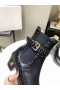 Jimmy Choo Démarrage de la Cheville 50 mm Rivets en Métal Noir