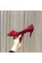 Jimmy Choo Cristais Cendrillon 65mm Pompes Rouge