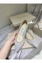 Jimmy Choo Aime Paillettes Tissu Appartements Superposition De Tulle Argent