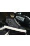 Christian Louboutin Louis Orlato High-Top Sneakers en Cuir et Tissu Noir