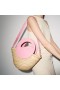 Christian Louboutin Biloumoon Panier Petit Panier Raphia Et Cuir De Veau Calipso