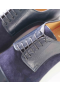 Christian Louboutin Greggo En Cuir Oxford En Daim Navy Bleu Christian Louboutin Chaussures Hommes