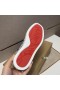 Christian Louboutin Rantus Orlato Flat High-top Sneakers Pois Noir Blanc