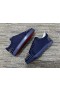 Christian Louboutin Seavaste 2 Orlato Flat Low-top Sneakers en Daim Tissu Bleu Marine