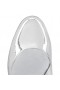 Christian Louboutin, de Sorte Jane Sling 55 Mm sangle Arrière Pompes Specchio Leather Argent CL Chaussures