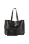 Saint Laurent Noir Crocodile En Relief Shopping Tote Saint Laurent Sacs