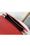 Saint Laurent Cassandra Fermoir Sac Rouge Cuir Grainé Saint Laurent Sacs