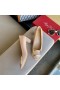 Roger Vivier Belle Vivier 45mm Pompes Nude en Cuir verni