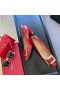 Roger Vivier Belle Vivier 45mm Pompes en Cuir verni Rouge