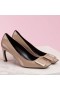 Roger Vivier Belle Vivier Trompette 70mm Pompes verni Gris