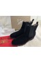 Christian Louboutin Botte Alpinono De Veau Noir