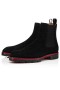 Christian Louboutin Botte Alpinono De Veau Noir