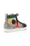 Christian Louboutin High top Lou Pik Pik Orlato Strass Version Tissu Multi