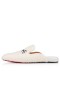 Christian Louboutin Navy Coolito Homme En Laine Blanche, Sandale