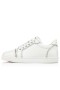 Christian Louboutin Espadrille Vieira Bordo Bianco/cristal de Veau