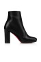 Christian Louboutin Spikita Booty Birgitta 100 mm de Veau Noir