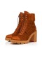 Christian Louboutin Spikita Booty Dakita Lug 70 mm Foxy/antique Veau d'Or