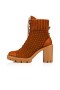 Christian Louboutin Spikita Booty Dakita Lug 70 mm Foxy/antique Veau d'Or