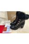Christian Louboutin Spikita Booty Edelvizir 70 mm de Veau Noir Chaussures
