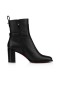 Christian Louboutin Spikita Butin de Verrouillage 70 mm Noir/noir Lucido Veau