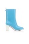 Christian Louboutin Spikita Booty Loubirain 70 mm Version Splash PVC Chaussures